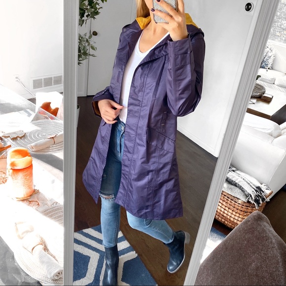 ☔️ CECILIA CLASSICS PURPLE HONEY LONG RAIN COAT! - Picture 15 of 16